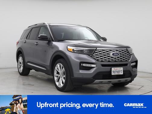 Gray 2023 Ford Explorer Platinum