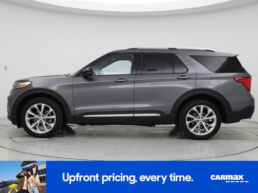 Gray 2023 Ford Explorer Platinum