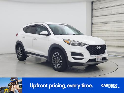 White 2020 Hyundai TUCSON SEL