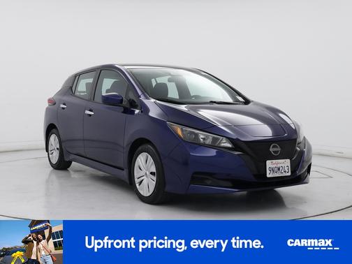 Blue 2024 Nissan Leaf S