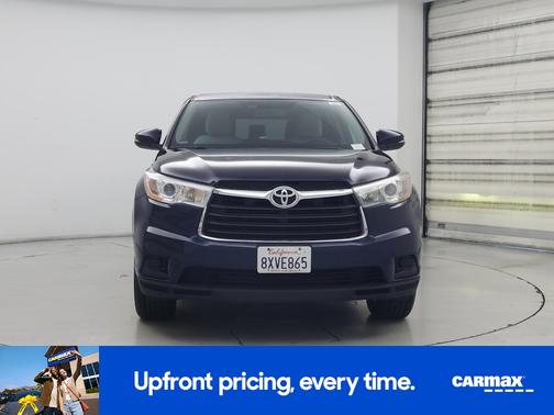 Blue 2016 Toyota Highlander LE