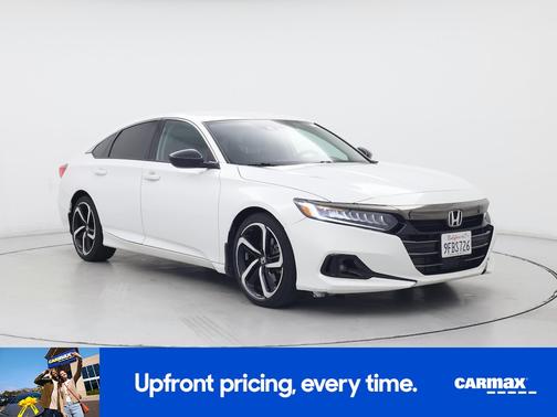 White 2022 Honda Accord Sport SE