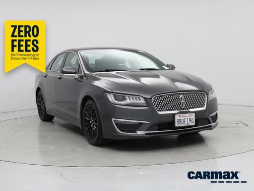 Gray 2017 Lincoln MKZ Hybrid Select