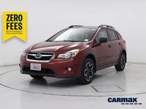 Red 2014 Subaru XV Crosstrek Limited
