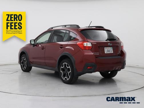 Red 2014 Subaru XV Crosstrek Limited