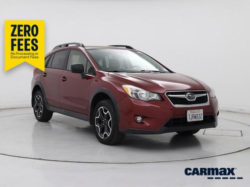 Red 2014 Subaru XV Crosstrek Limited