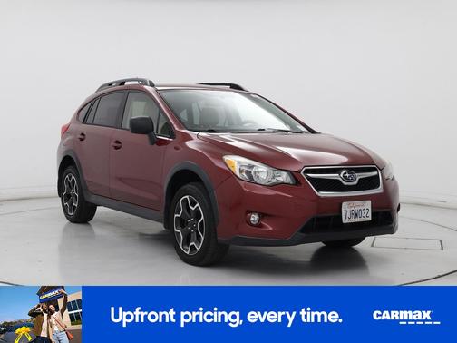 Red 2014 Subaru XV Crosstrek Limited