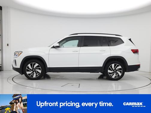 White 2024 Volkswagen Atlas SE w/Tech