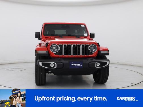 Red 2025 Jeep Wrangler 4xe Sahara