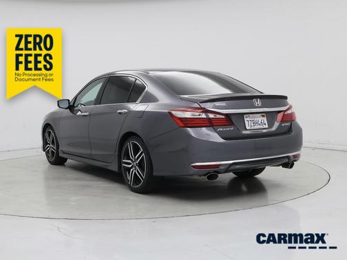 Gray 2017 Honda Accord Sport