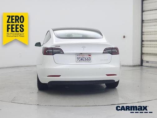 White 2021 Tesla Model 3 Long Range