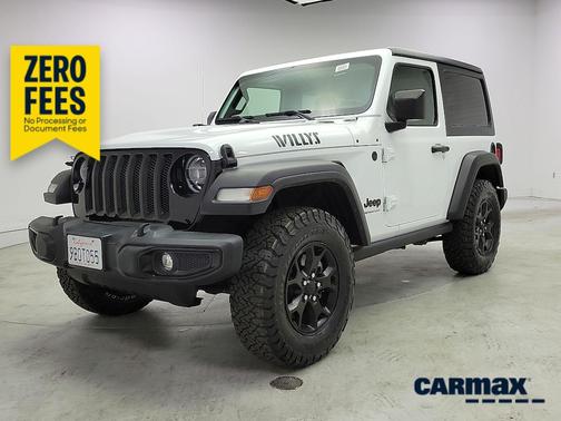 White 2022 Jeep Wrangler Willy's