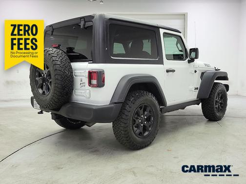 White 2022 Jeep Wrangler Willy's