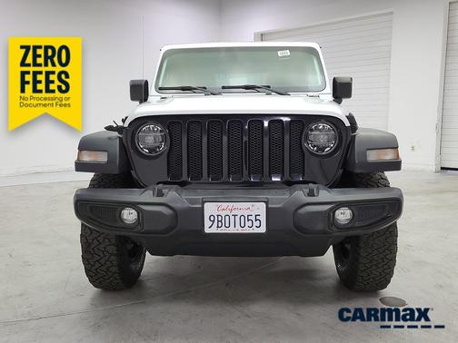 White 2022 Jeep Wrangler Willy's