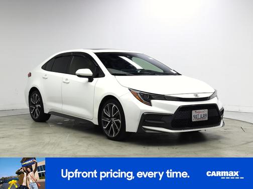 White 2022 Toyota Corolla XSE
