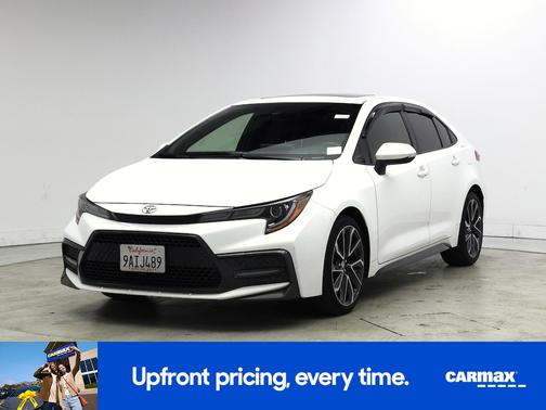 White 2022 Toyota Corolla XSE
