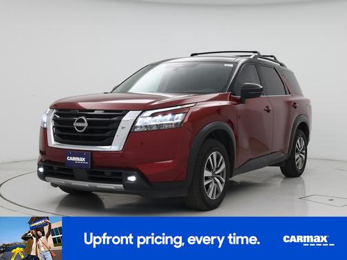 Red 2023 Nissan Pathfinder SL