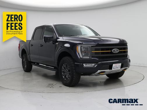 Blue 2023 Ford F-150 Tremor