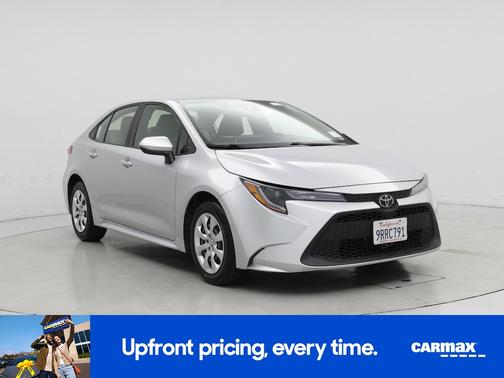 Silver 2021 Toyota Corolla LE