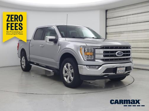 Silver 2022 Ford F-150 Lariat