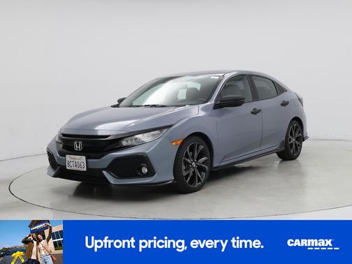 Gray 2018 Honda Civic Sport Touring