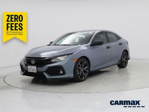 Gray 2018 Honda Civic Sport Touring
