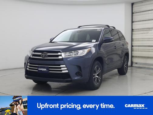 Blue 2019 Toyota Highlander LE