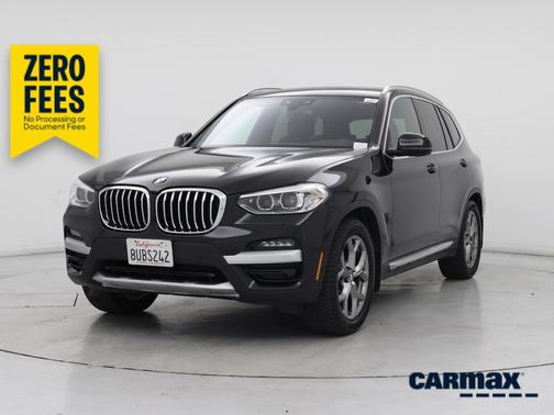 Black 2021 BMW X3 XDrive30i
