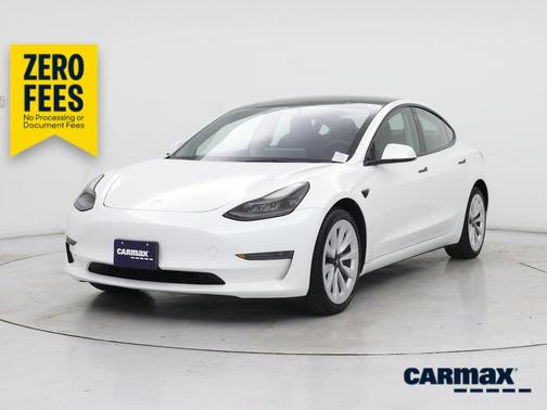 White 2023 Tesla Model 3