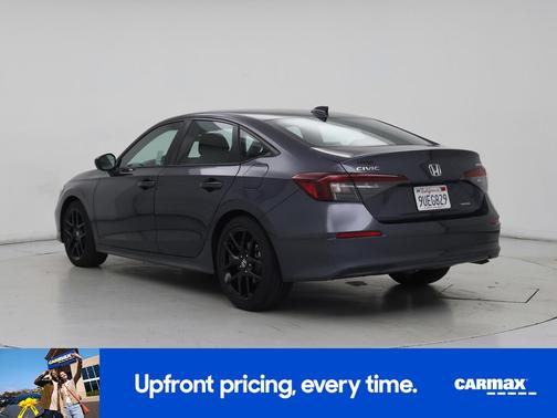 Gray 2025 Honda Civic Hybrid Sport