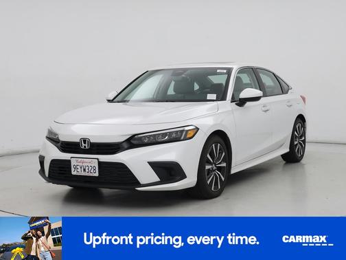 White 2023 Honda Civic EX