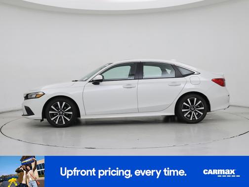 White 2023 Honda Civic EX