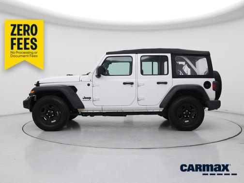 White 2023 Jeep Wrangler Unlimited Sport