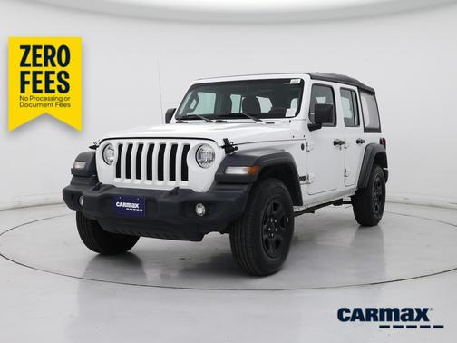 White 2023 Jeep Wrangler Unlimited Sport
