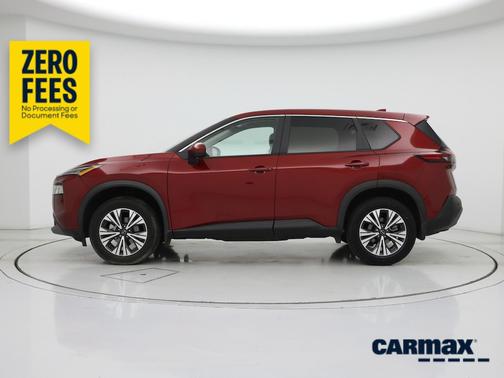 Red 2023 Nissan Rogue SV