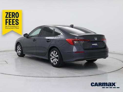 Gray 2024 Honda Civic LX