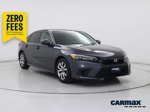 Gray 2024 Honda Civic LX