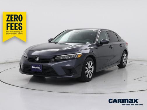 Gray 2024 Honda Civic LX