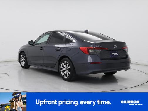 Gray 2024 Honda Civic LX