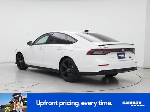 White 2024 Honda Accord Hybrid Sport-L