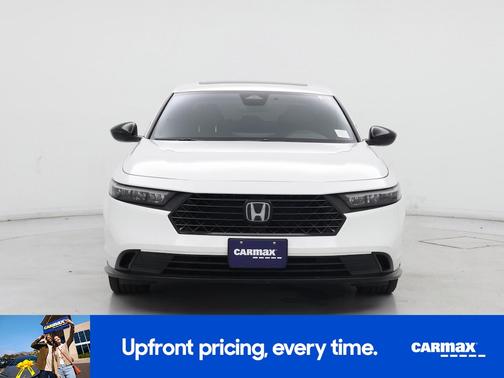 White 2024 Honda Accord Hybrid Sport-L