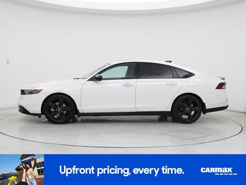 White 2024 Honda Accord Hybrid Sport-L