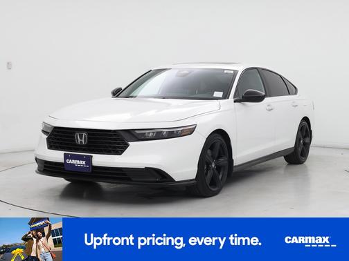 White 2024 Honda Accord Hybrid Sport-L