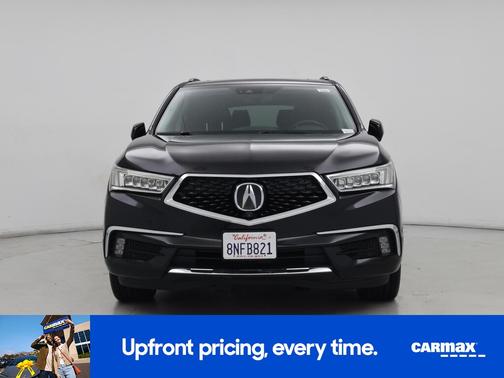 Black 2019 Acura MDX Advance
