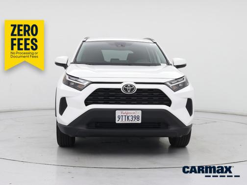 White 2025 Toyota RAV4 Hybrid XLE