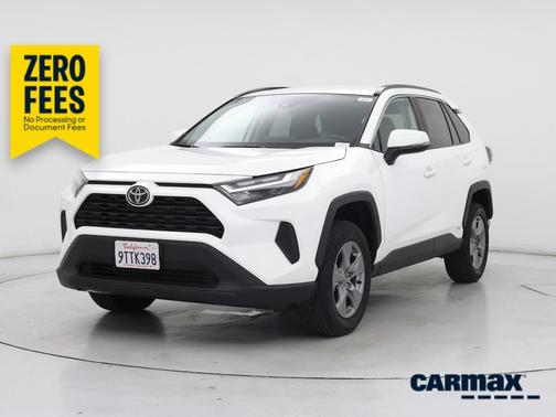 White 2025 Toyota RAV4 Hybrid XLE