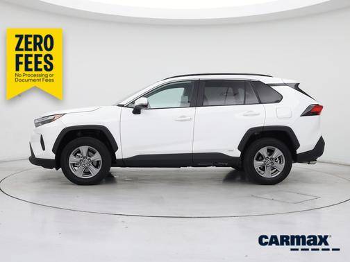 White 2025 Toyota RAV4 Hybrid XLE
