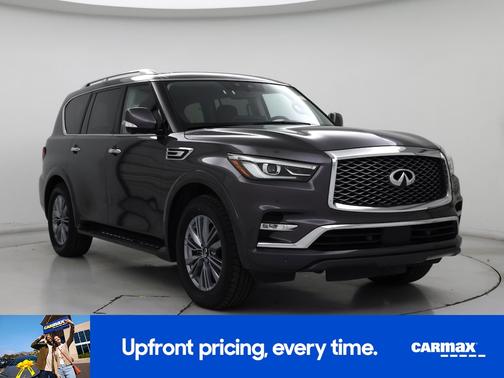 Gray 2024 INFINITI QX80 Luxe