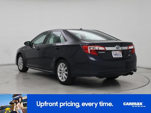 Blue 2014 Toyota Camry Hybrid XLE