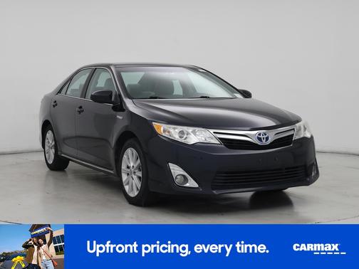 Blue 2014 Toyota Camry Hybrid XLE